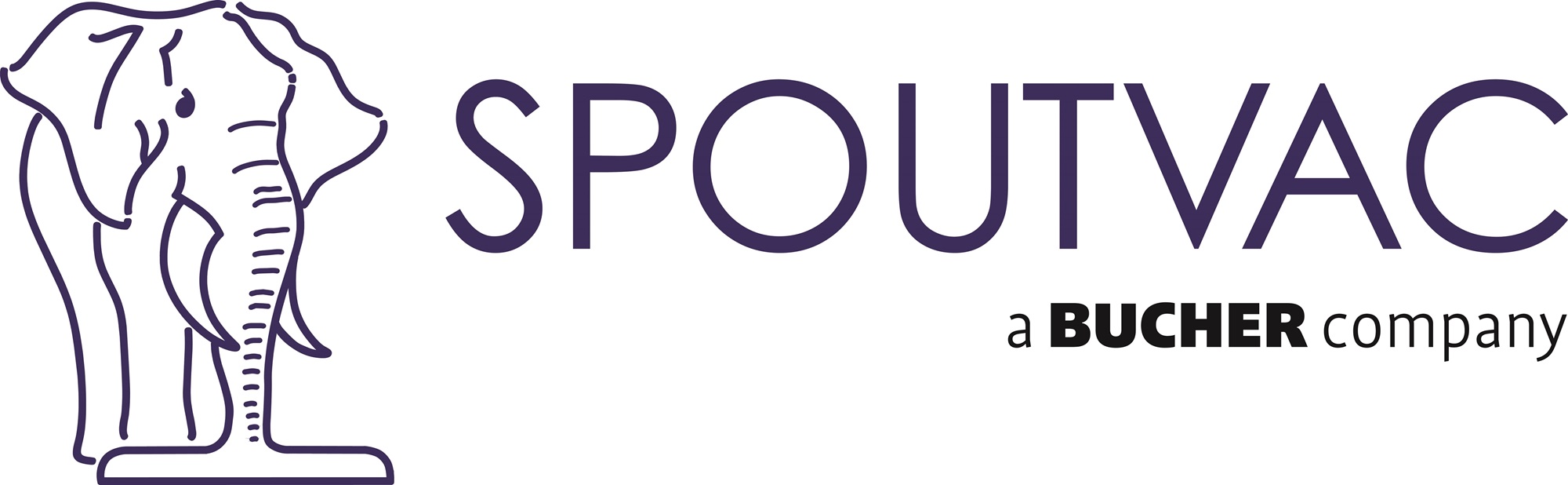 Spoutvac logo original colour RGB aBucherCompany